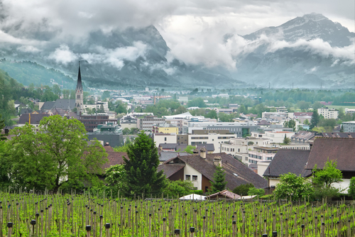 Vista de Liechtenstein