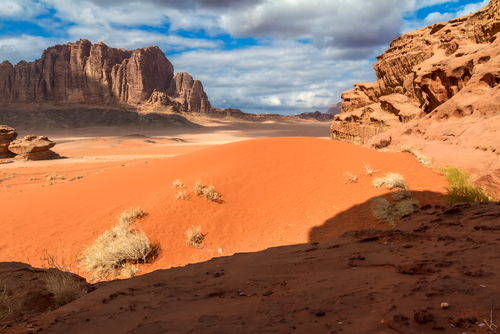 Desierto de Wadi Rum en Jordania