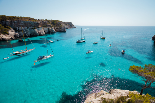 Cala Macarella en Menorca