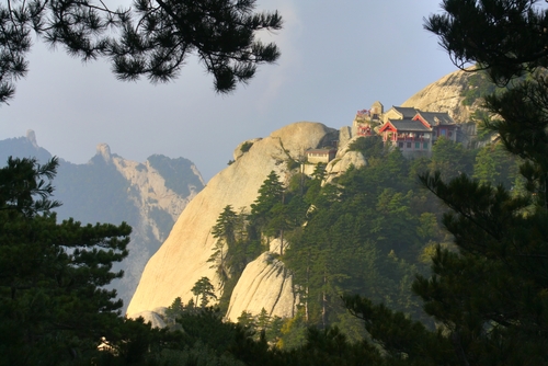 vista del monte Hua