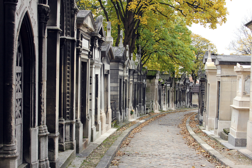 Cementerio Pere Lachaise en París
