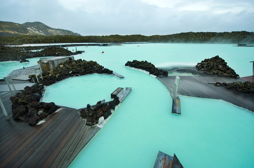 La Laguna Azul en Islandia, turismo de salud