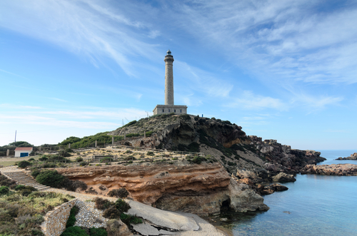 Cabo de Palos cerca de Cartagena