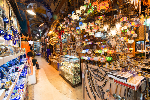Calle del Gran Bazar de Estambul
