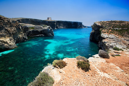 Isla Comino en Malta