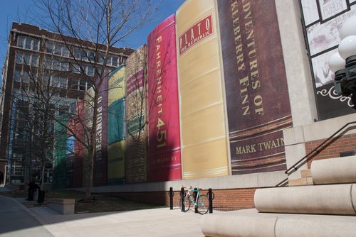 Aparcamiento literario en Kansas City