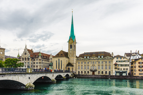 Abadía de Fraumunster en Zurich