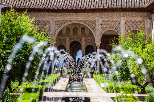 Jardines del Generalife en Granada