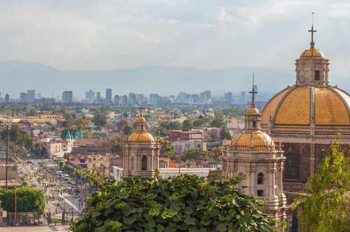 Vista de la ciudad de México