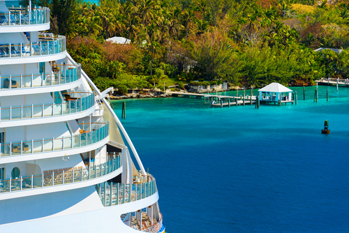 Crucero en una playa