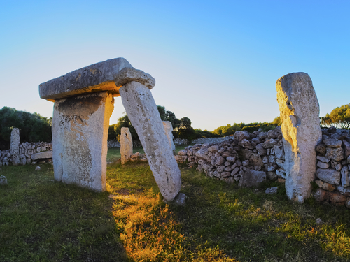 Megalitos en Menorca