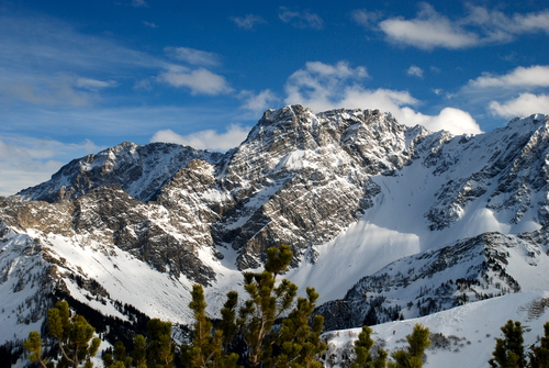 Los Alpes en Liechtenstein