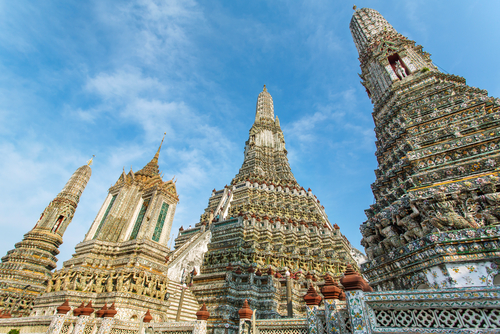 Templo Wat Arun en Tailandia
