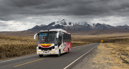 Autobús en Perú