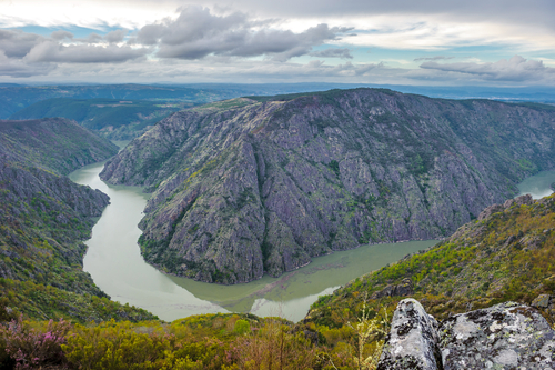 Cañón del río Sil en la Ribeira Sacra