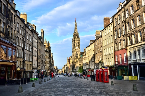 Royal Mile en Edimburgo