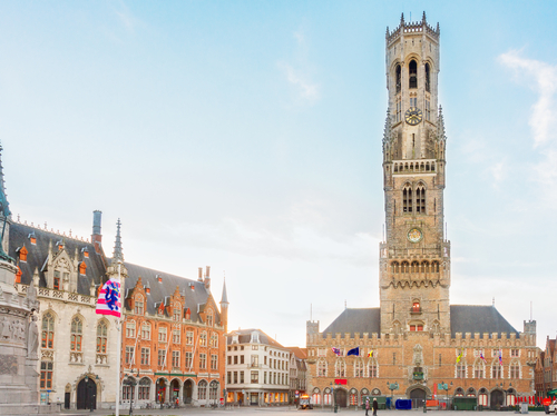 Torre Belfort en Brujas