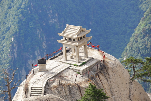 Templo en el monte Hua
