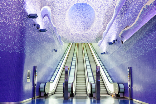 Estación de metro de Nápoles