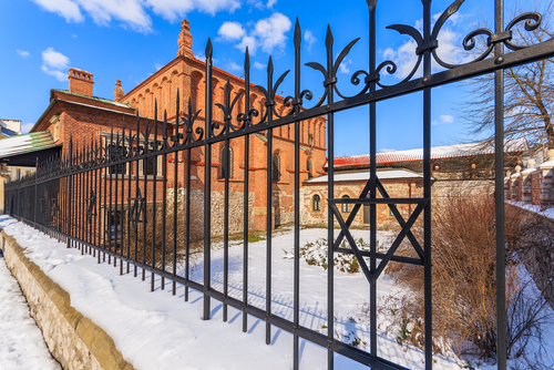 Sinagoga en el barrio de Krazimierz de Cracovia
