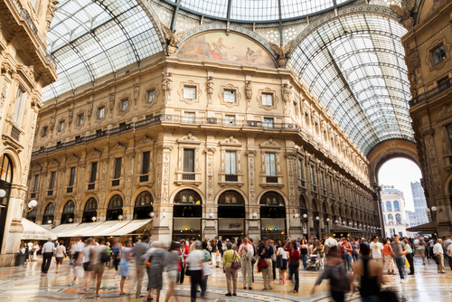 Galería Vittorio Emanuelle en Milán