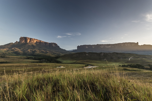Montañas en Roraima Tepui en Guyana
