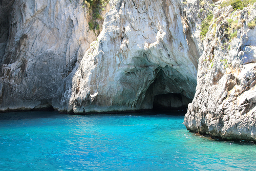 Gruta Azul en Capri
