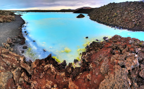 Aguas de Blue Lagoon