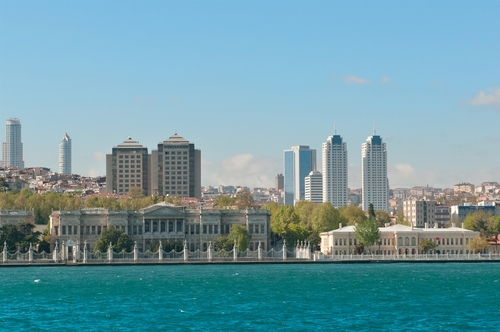 Rascacielos en Estambul