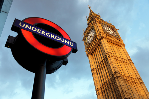 Cartel de Metro de Londres