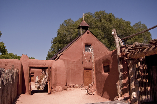 Antiguo rancho en México