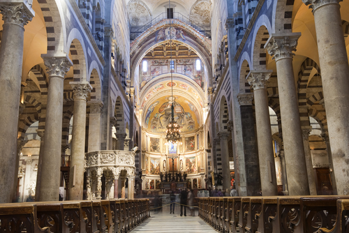 Interior de la catedral de Pisa