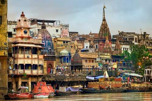 Rio Ganges en Varanasi