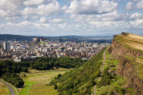 Holyrood Park en Edimburgo