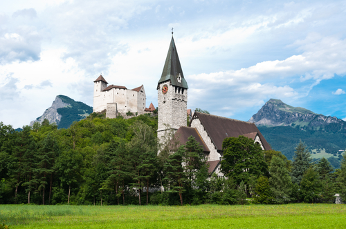 Castillo de Gutemberg en Balzers