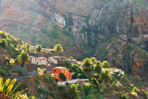 Vista de Masca en Tenerife, uno de los pueblos más escondidos