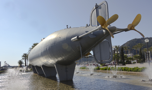 Submarino de Isaac Peral en Cartagena 