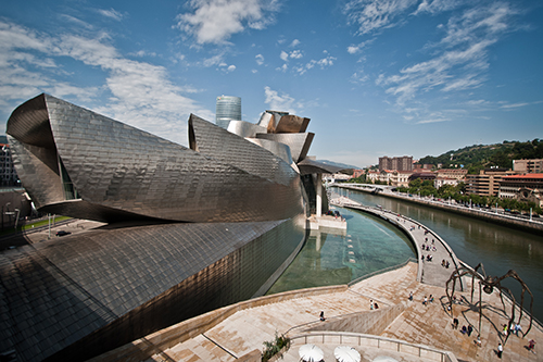 Entorno del Guggenheim en Bilbao