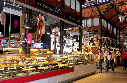 Interior del Mercado de San Miguel