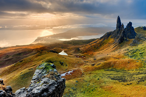 Paisaje en Isla de Skye