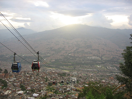 Metro Cable en Medellin