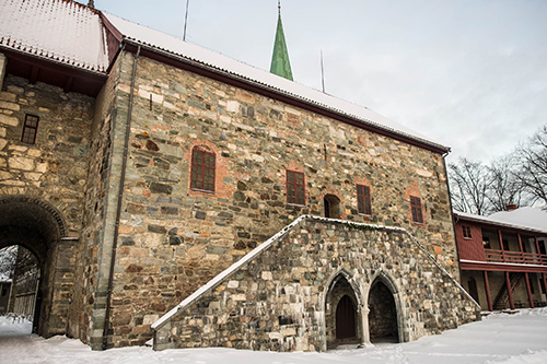 Palacio del Arzobispo en Trondheim