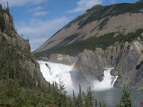Parque Nacional Nahanni en Canadá