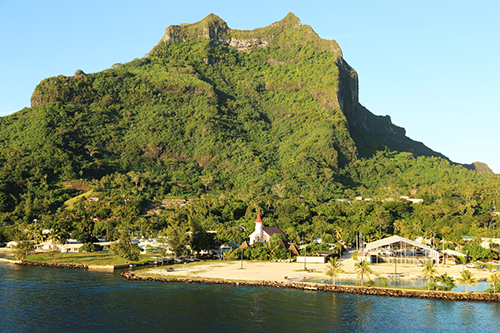 Vaitape en Bora Bora