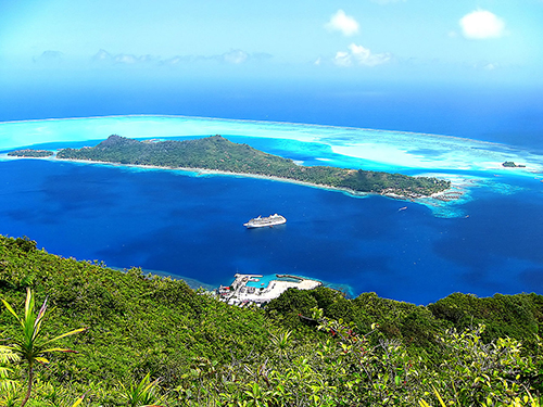 Vista de Bora Bora