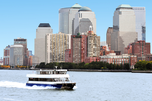 Ferry en Nueva York