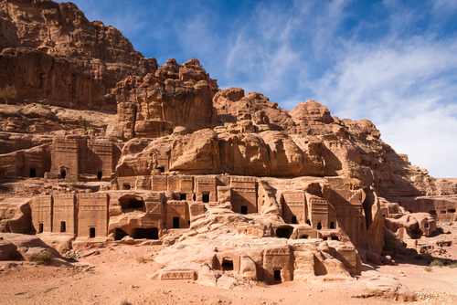 Fachadas de Petra
