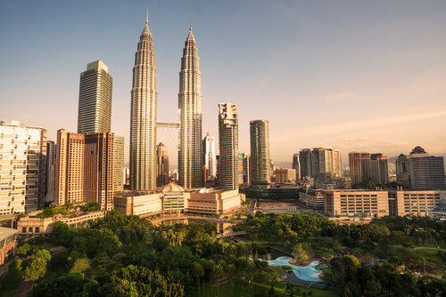 Rascacielos en Kuala Lumpur