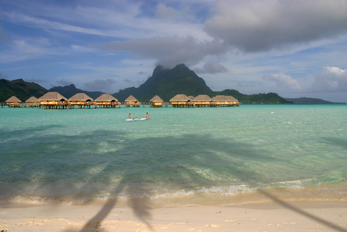 Paisaje de Bora Bora