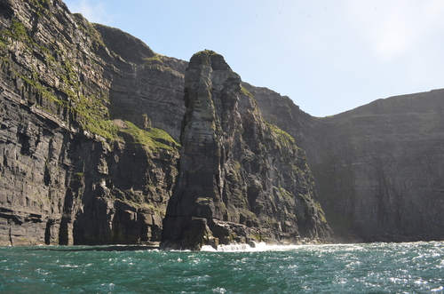 Acantilados de Moher desde el mar